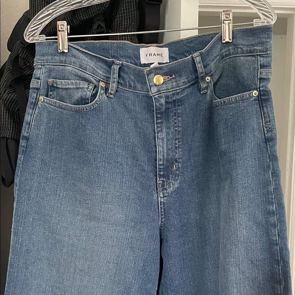 Frame Denim Women's Wide Leg Jeans
